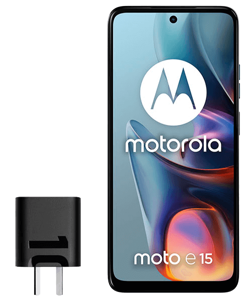 Motorola Moto E15 4G Misty Blue