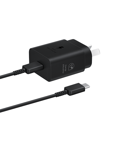 Samsung Adaptador de carga rapida Cable tipo C 25W